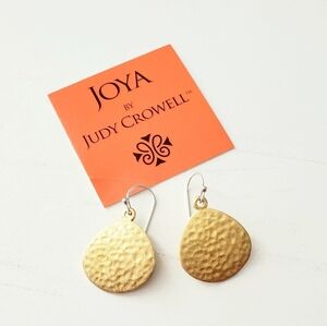 Judy Crowel Teardrop Shaped Earrings